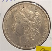 1889 Morgan Dollar