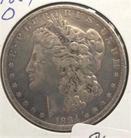 1884-O  Morgan Dollar