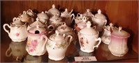 Assorted Porcelain European Tea Set Pieces for ser