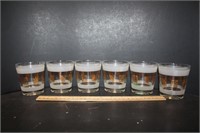 MCM Set of 6 Libbey Cocktail Glasses