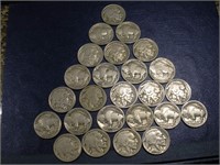 25- US Indian Head- Buffalo Nickels