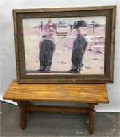 CHILDS BENCH & FARMER PRINT