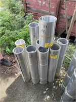 9-rolls of aluminum flashing