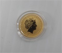 2016 1/10th oz .999 $15 Austrailia gold coin