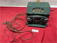 Green Case Vintage Telephone