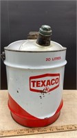 Vintage Texaco 20L Fuel Can *TOP. NO SHIPPING