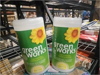 Clorox Green Works Cleaning Wipes, Simply Lemon,