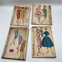 Sewing printed pattern from the 1960’s