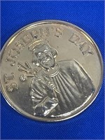 1987 St. Joseph’s day Mardi Gras doubloon