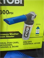 Ryobi pressure washer foam blaster