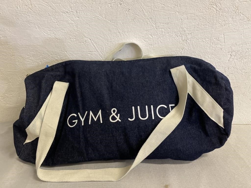 18" Long Gym & Juice Denim Bag