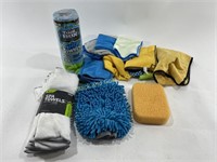 Microfiber Towels, Sponge & More Car Cleaning