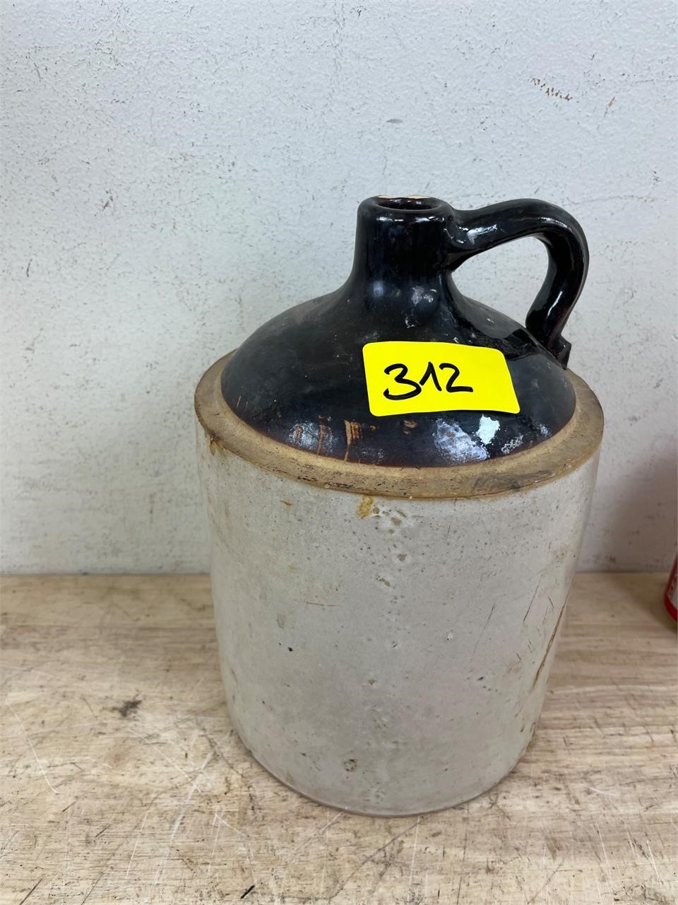 Vintage Stoneware Jug with Handle