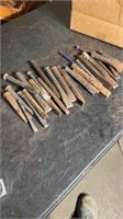 Over 30 chisels
