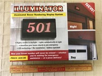 NEW LED HOUSE NUMBERING DISPLAY SYSTEM