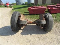 Air Operated Truck Pusher Axle