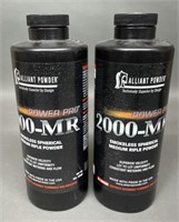 2 - 1lbs Cans Alliant 2000-MR Reloading Powder