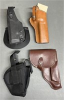 4 - Leather, Nylon, & Kydex Holsters