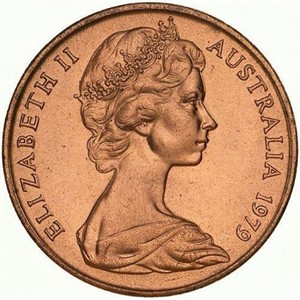 Australia 2 cents, 1979