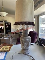 Tall Clay table lamp  (kitchen)