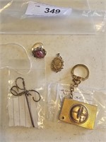 SARAH COVENTRY RING, STICK PIN, & OTHER PIN