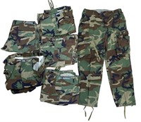Six Military Style Camo Men’s Pants