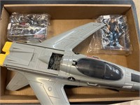 GI Joe plane and figures