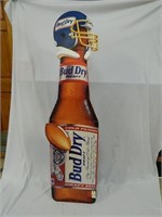 Bud Dry 199 Anheiser Busch Beer Litho Advertise