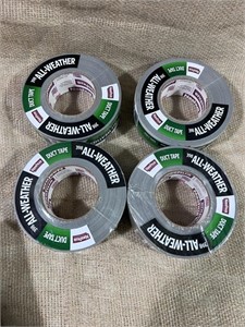 4 rolls of duck tape