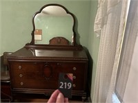 Atq 3-Drawer Dresser With Mirror 50"W x 23"D ...