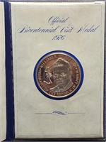 President of Liberia Silver Medal 750 Grains 1976