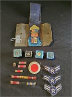 Various Military Pins And More