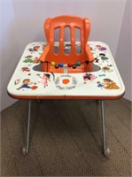 Vintage 1963 Chatty Play Table