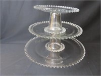 3-Tier Vintage Dessert Stands - 8", 10" & 13" Dia