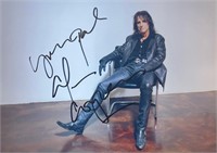 Autograph COA Alice Cooper Photo