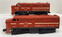 Lionel Minneapolis and St. Louis 213 locomotives