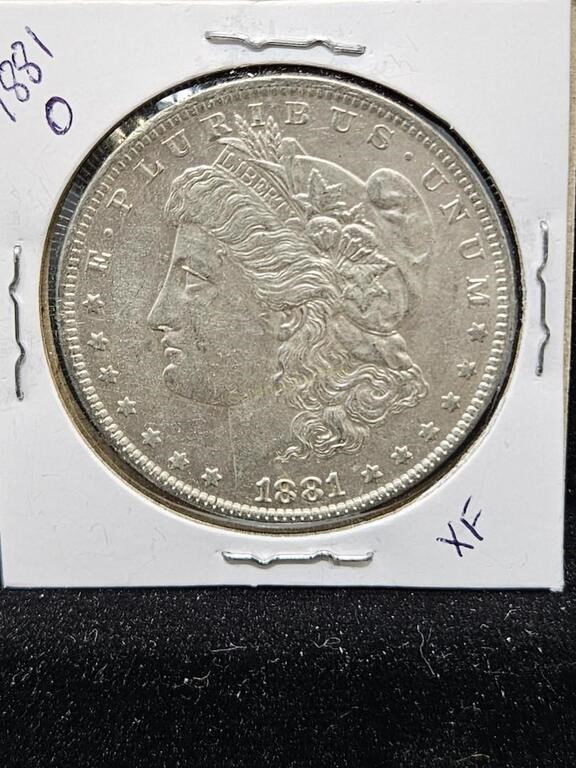 1881 O MORGAN DOLLAR - 90% SILVER