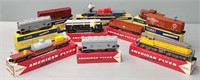 American Flyer Train Cars & Boxes Lot