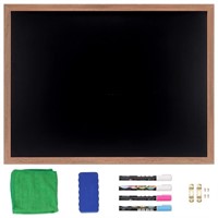 G1087  BENTISM Rustic Wood Chalkboard 35x46