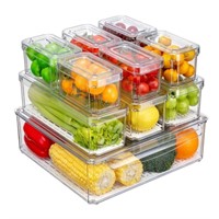 B2449  Pure Future Fridge Organizers, Stackable