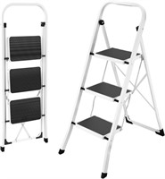 HBTower 3 Step Ladder Step Ladder Folding
