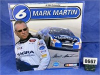 NASCAR Autographed Mark Martin 04 Calendar