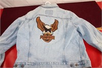 Vintage Levis & Harley Davidson Jean Jacket