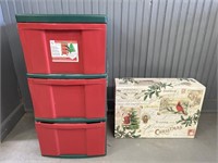 Holiday Storage Chest and Box