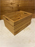 Wooden crate