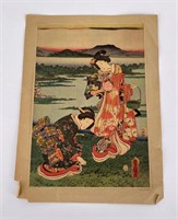 Kunisada Utagawa Japanese Woodblock Print