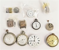 GROUPING OF POCKET WATCHES ETC
