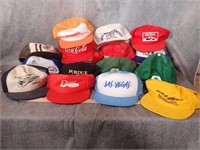 Vintage Hats - Elwood, Pioneer, Coca Cola & More