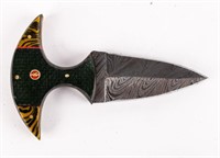 Knife Damascus Blade Hand Made Custom Knife