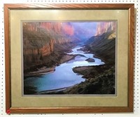 Photo Print of River in Canyon